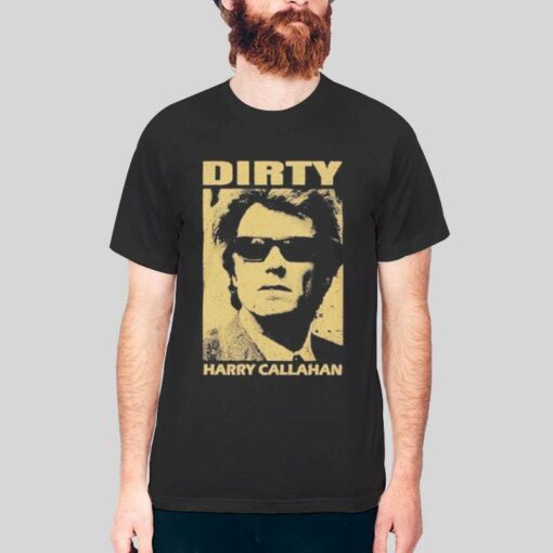 70s Vintage Clint Eastwood Dirty Harry T Shirt