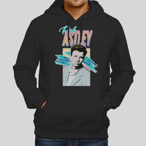 80s Aesthetic Tribute Rick Astley Shirt