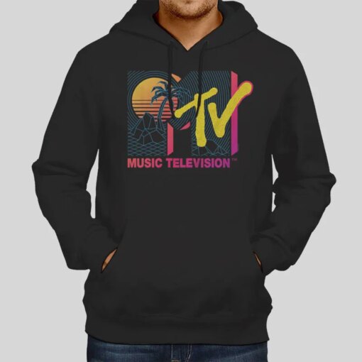 80s Rretro Palm Tree Vintage Mtv Shirt