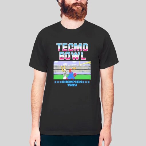 80s Vintage Champion 1989 Tecmo Bowl Shirts