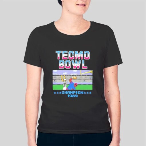 80s Vintage Champion 1989 Tecmo Bowl Shirts