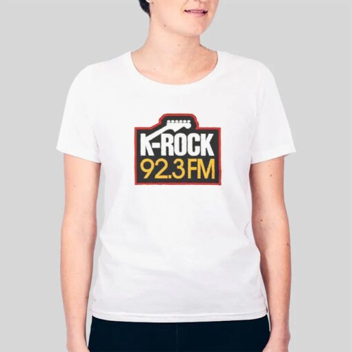 80s Vintage K Rock 92 3 Radio Station Shirt