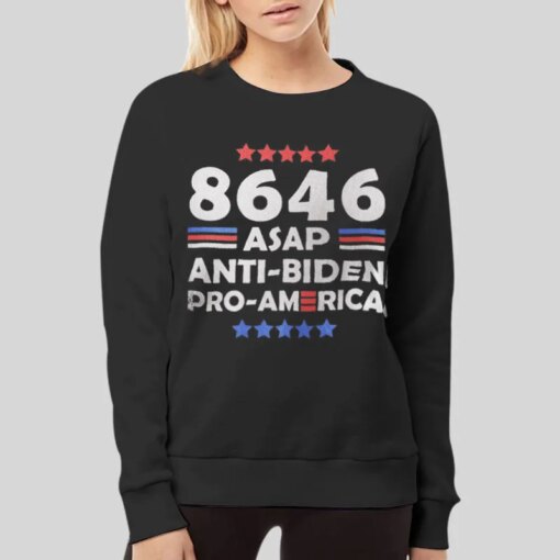 8646 Us Politics Anti Biden Pro America Shirt