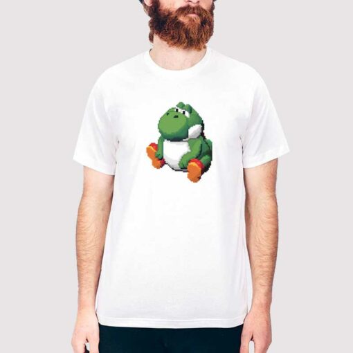 8bit Super Fat Yoshi Shirt