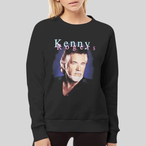 90s If Only My Heart Had A Voice Kenny Rogers T Shirt