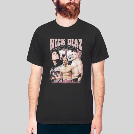 90s Retro Jiu Jitsu Nick Diaz Shirt