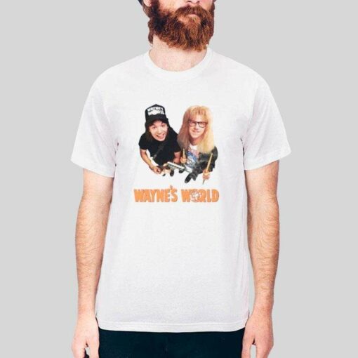 90s Retro Movie Wayne’s World Comedy T Shirt