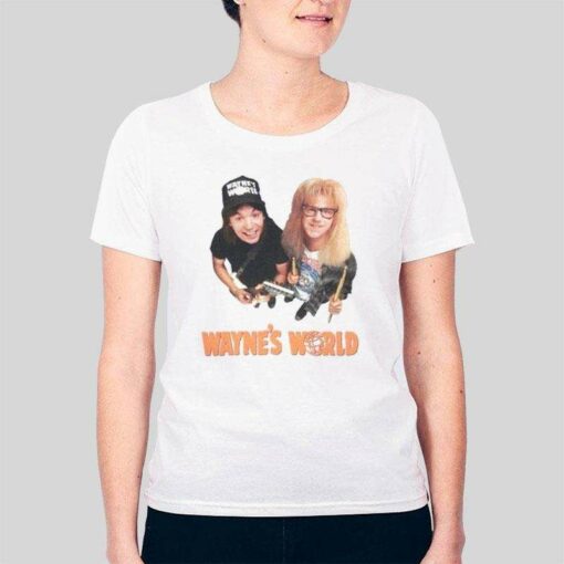 90s Retro Movie Wayne’s World Comedy T Shirt