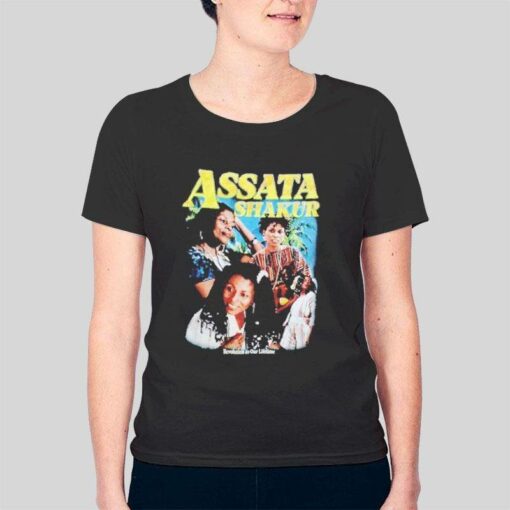 90s Vintage Assata Shakur Revolution In Our Lifetime Shirt