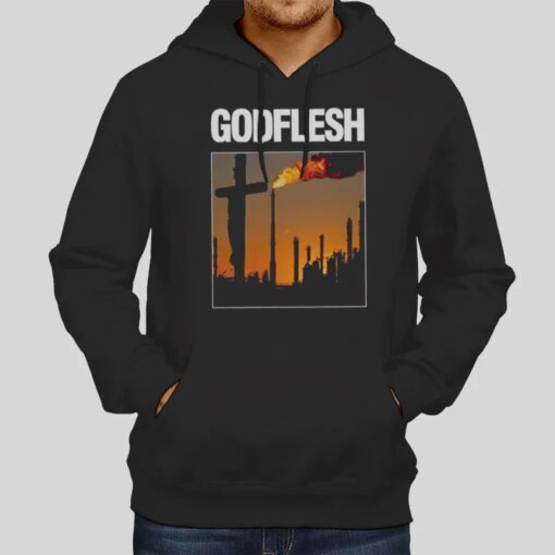 90s Vintage Band Work Godflesh Shirt