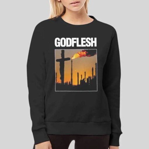 90s Vintage Band Work Godflesh Shirt