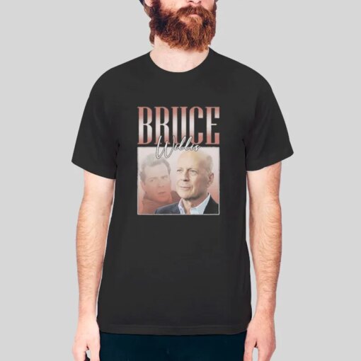 90s Vintage Bruce Willis Shirt