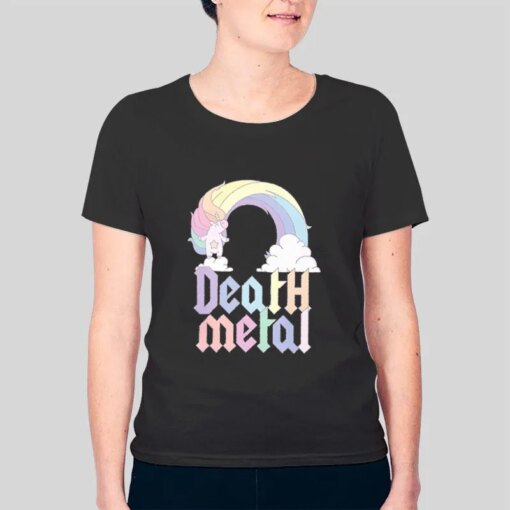 90s Vintage Death Metal Rainbow Shirt