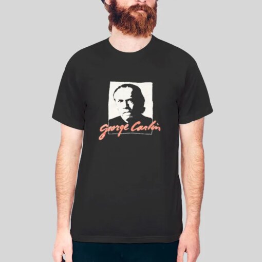 90s Vintage George Carlin Shirt