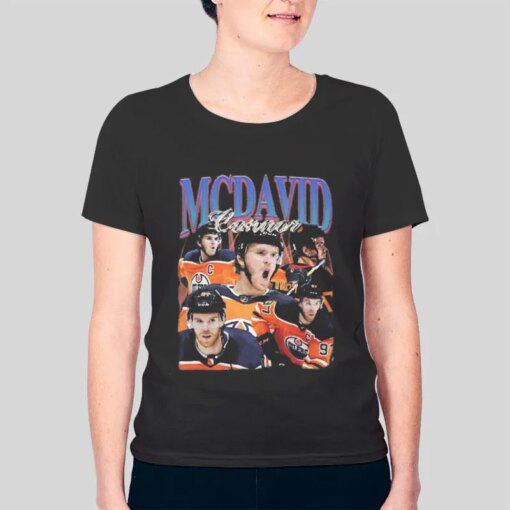 90s Vintage Hockey Connor Mcdavid Shirt