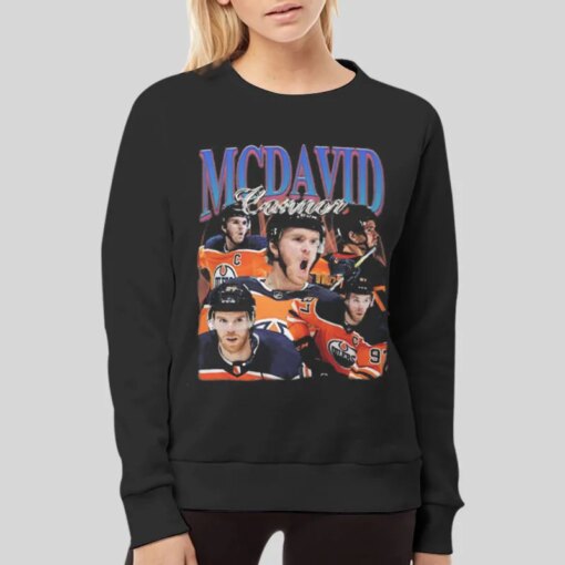 90s Vintage Hockey Connor Mcdavid Shirt