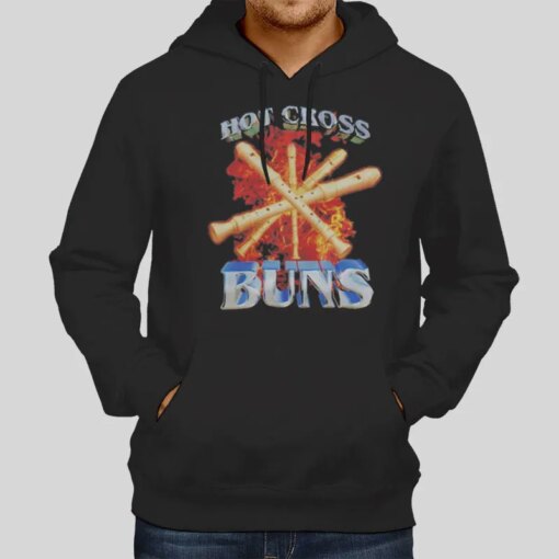 90s Vintage Hot Cross Buns Metal Shirt