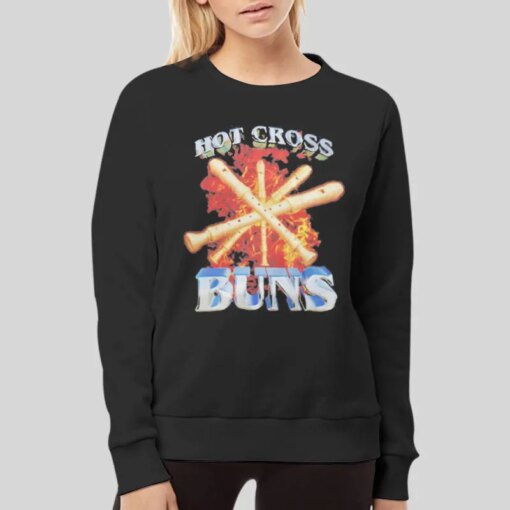 90s Vintage Hot Cross Buns Metal Shirt