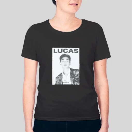 90s Vintage Huang Xuxi Superm Lucas Shirt