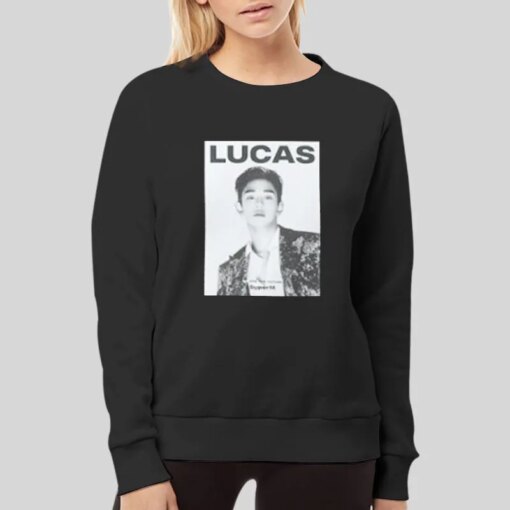 90s Vintage Huang Xuxi Superm Lucas Shirt