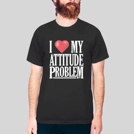 90s Vintage I Love My Attitude Problem Shirt