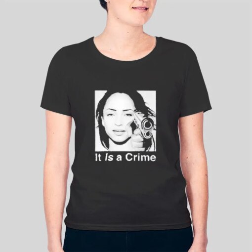 90s Vintage It Is A Crime Sade Shirt