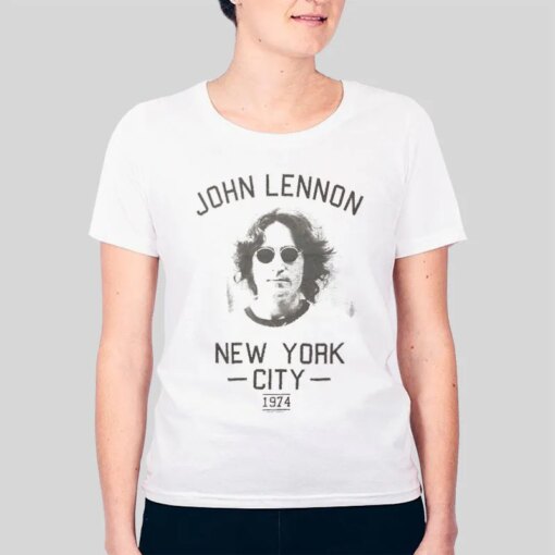 90s Vintage John Lennon New York Shirt