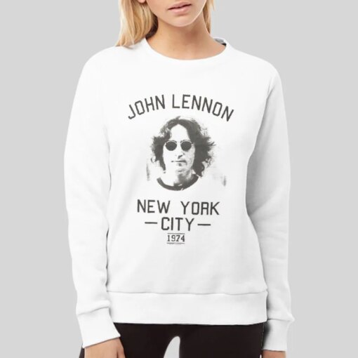 90s Vintage John Lennon New York Shirt