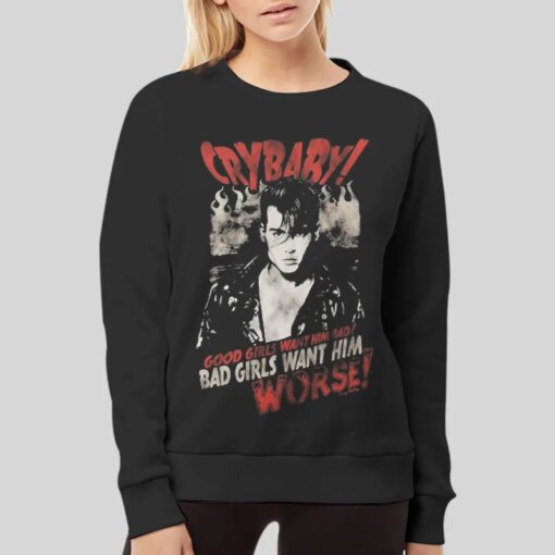 90s Vintage Johnny Depp Crybaby Shirt