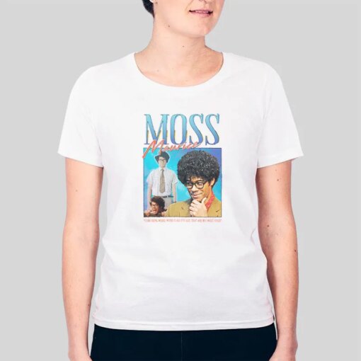 90s Vintage Nerd Geek Tv Show Moss Maurice T Shirt