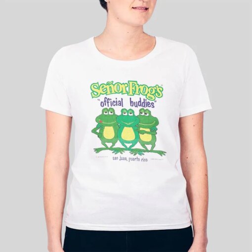 90s Vintage Official Buddy Senor Frogs Shirts