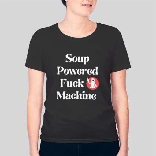 90s Vintage Soup Powered Fuck Machine Shirt