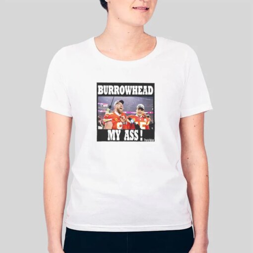 90s Vintage Travis Kelce Burrowhead My Ass Shirt