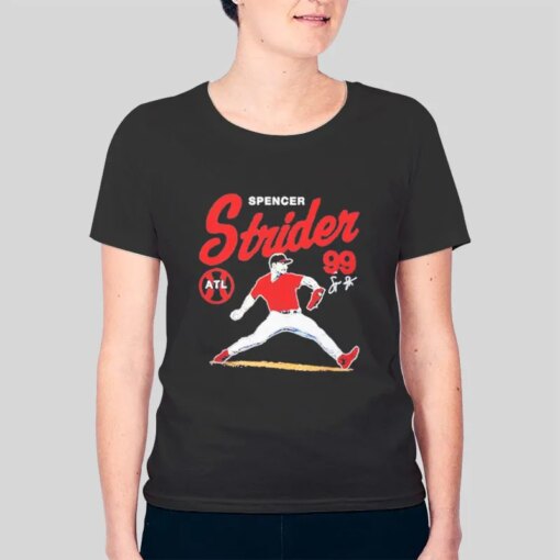 99 Atlanta Baseball Signature Spencer Strider Shirt