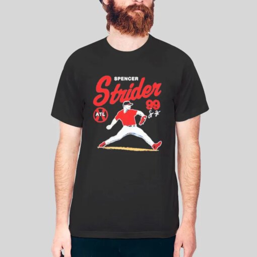 99 Atlanta Baseball Signature Spencer Strider Shirt