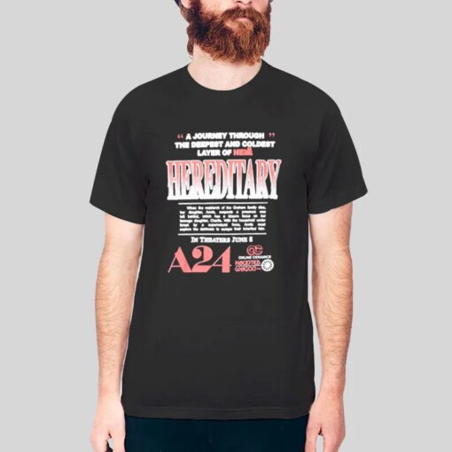 A Journey Through Hereditary Shirt A24