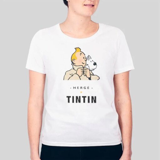 Abenteuer Klassische Tintin T Shirts