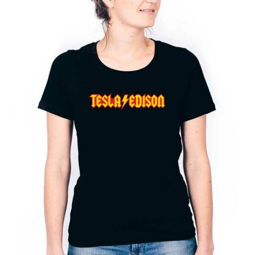 Ac Dc Tesla Edison Shirt