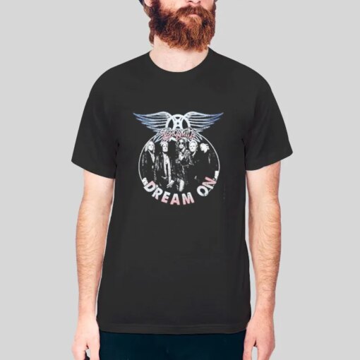 Aerosmith Dream On Band Shirt