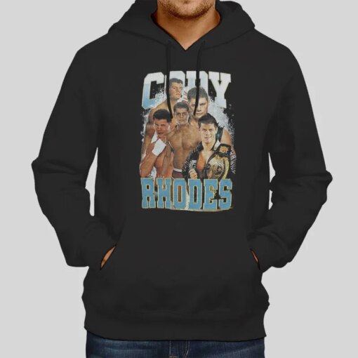 Aew Wwe Blue Five Pose Cody Rhodes T Shirt