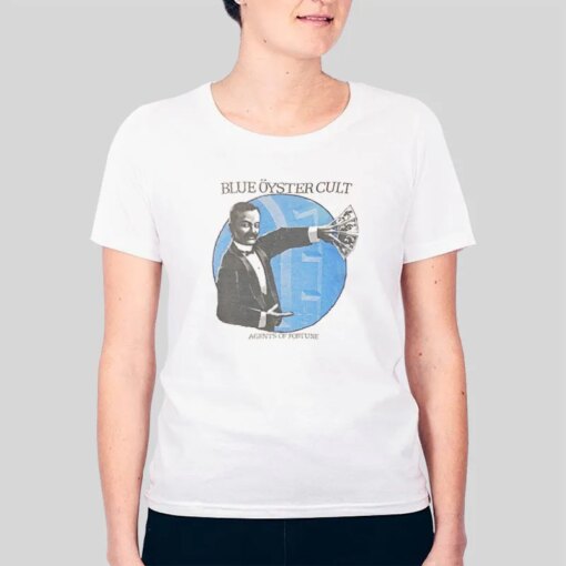 Agents Of Fortune Blue Oyster Cult Shirt