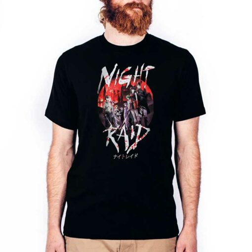 Akame Ga Kill Merch Night Raid T Shirt