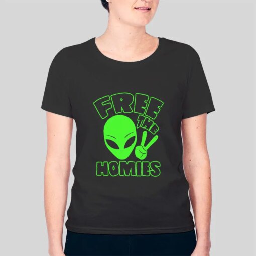 Alien Free The Homies Shirt