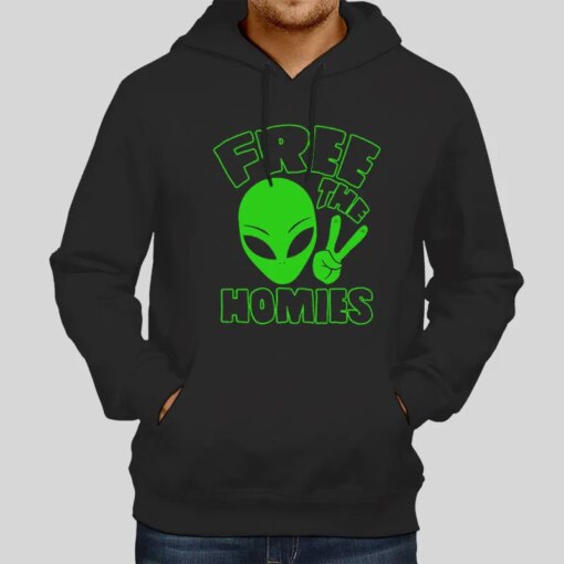 Alien Free The Homies Shirt