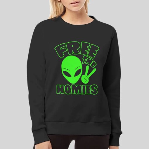 Alien Free The Homies Shirt