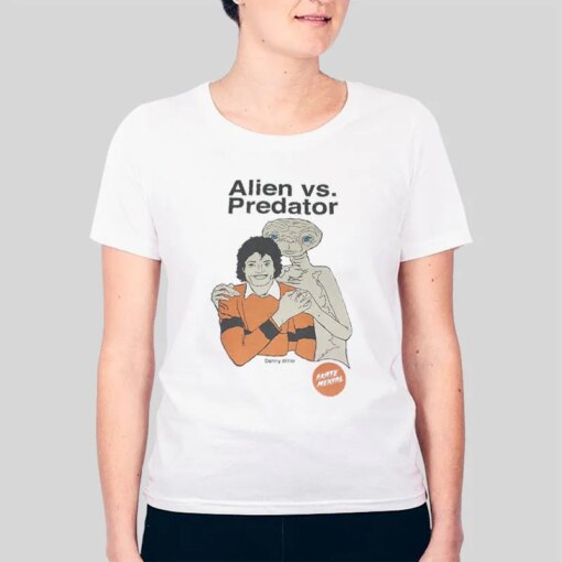 Alien Vs Predator Michael Jackson Skate Mental Shirt