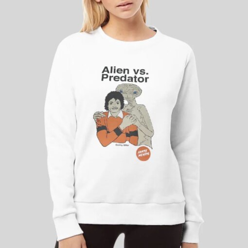 Alien Vs Predator Michael Jackson Skate Mental Shirt