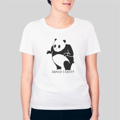 Alissa Walsh Panda Should I Exist Shirt