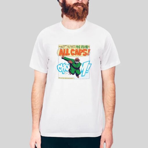 All Caps Mf Doom T Shirt