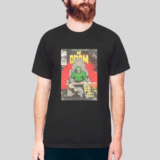 All Caps When You Spell the Man’s Time Mf Doom Shirt